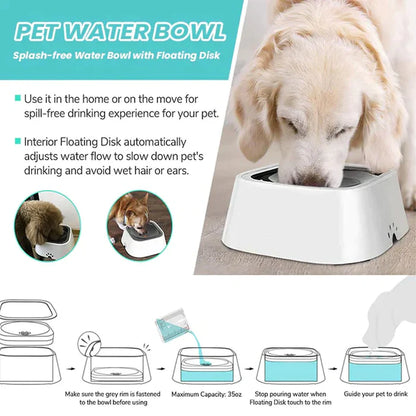 Woof1™ No-Spill Water Bowl