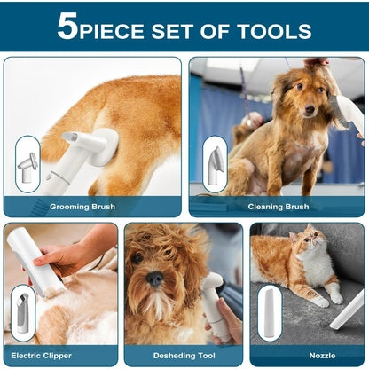 Woof1™ Pet Grooming Vacuum