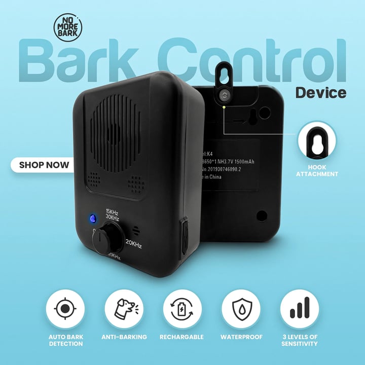 Woof1™ Ultrasonic Dog Barking Control Device