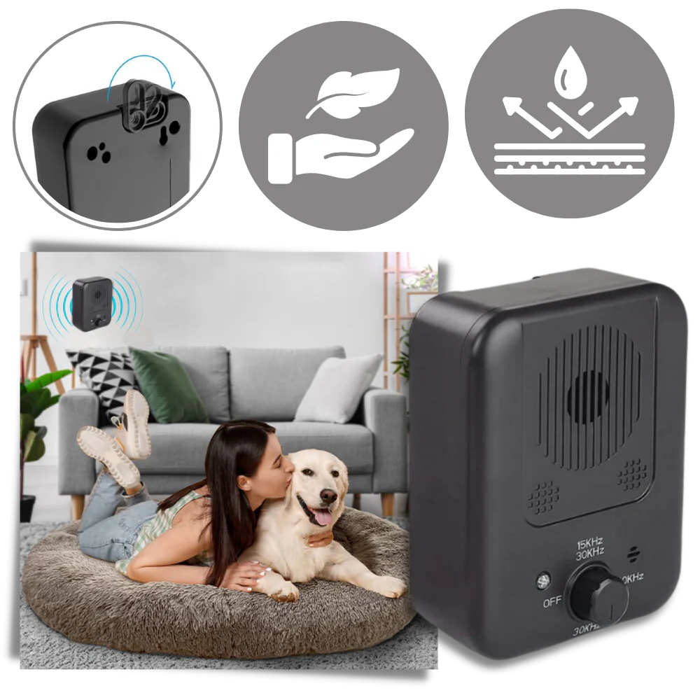 Woof1™ Ultrasonic Dog Barking Control Device